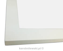 White picture frame