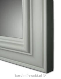 Picture frame A112 white wax