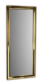 Mirror in gold gilded frame.