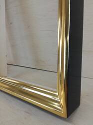 Rama do obrazu pozłacana żółtym złotem płatkowym