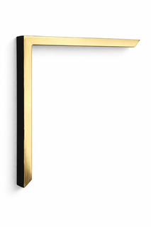 Mirror in gold gilded frame