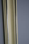 Mirror in cream frame with white gold