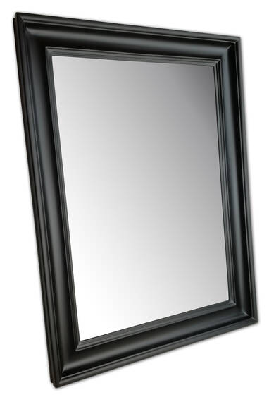 Nero Lux – Elegant Mirror in a Timeless Black Frame