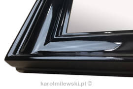 Nero Lux – Elegant Mirror in a Timeless Black Frame