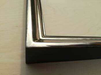 Gold gilded tray frame