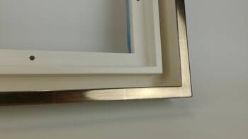 Custom picture frame gilded moon gold