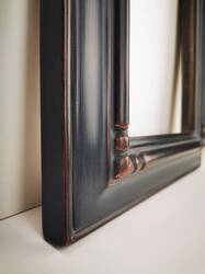 Ręcznie rzeźbiony róg ramy do obrazu na wymiar z przetarciami i postarzeniem