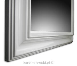 White picture frame A290 high gloss