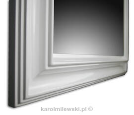 White picture frame high gloss