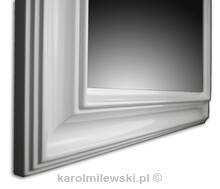 White picture frame high gloss