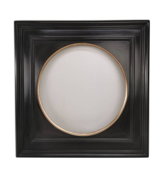 Round Frame with Tondo and Gilded Edge