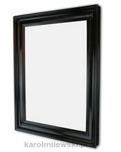 Black gesso picture frame