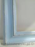 Blue picture frame