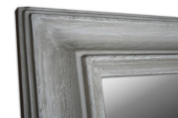 Grey distressed picture frame