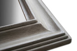 przecierana rama do obrazu shabby chic