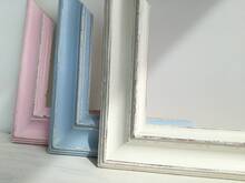 Distressed picture frame
