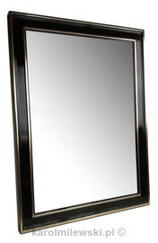 Mirror in black frame Toskania 78