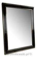 Mirror in black frame Toskania 78