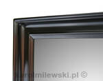 Mirror in black frame