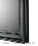 Mirror in black frame