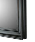 Mirror in black frame