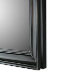 Mirror in black frame