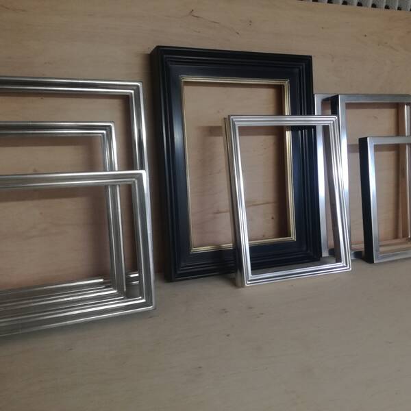 Custom made picture frames