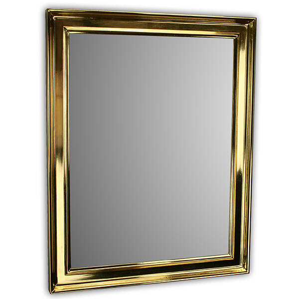 Large Gold-Framed Mirror 