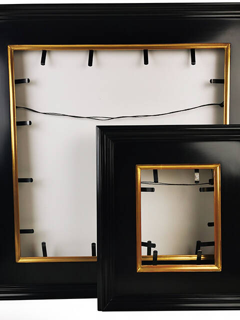 Wide Wooden Painting Frame