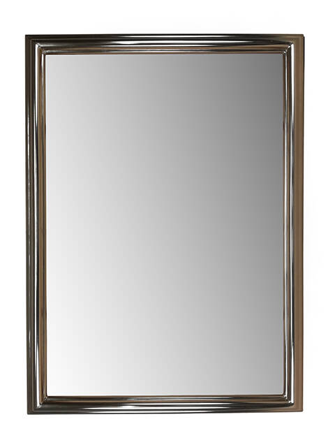 Gold-Framed Mirror – Elegance and Functionality in One