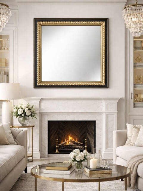 Nowoczesne lustra glamour