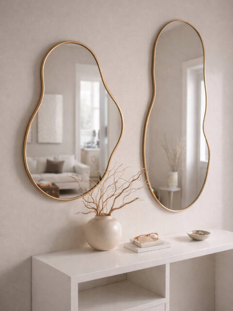 Irregular-Shaped Mirrors – Uniqueness and Decoration